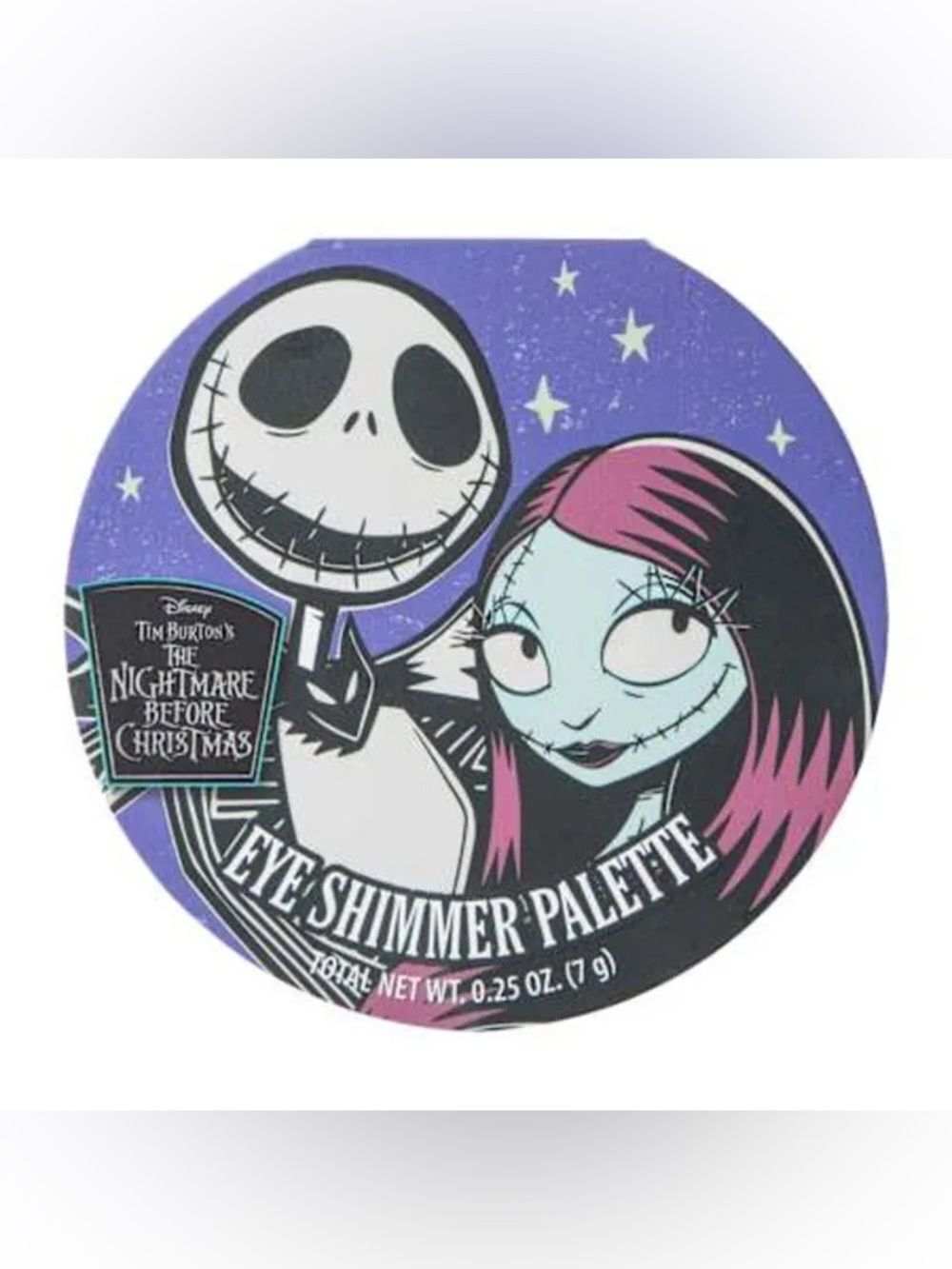 New Disney The Nightmare Before Christmas Eye Shimmer Palette - Purple & Black